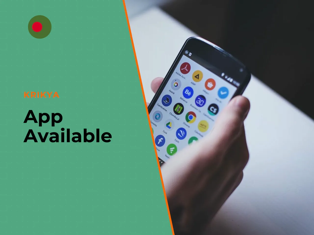 The Krikya app (available for Android and iOS via APK files or official stores) optimises data consumption. This matters a great deal for users in Bangladesh, where mobile internet speed can fluctuate