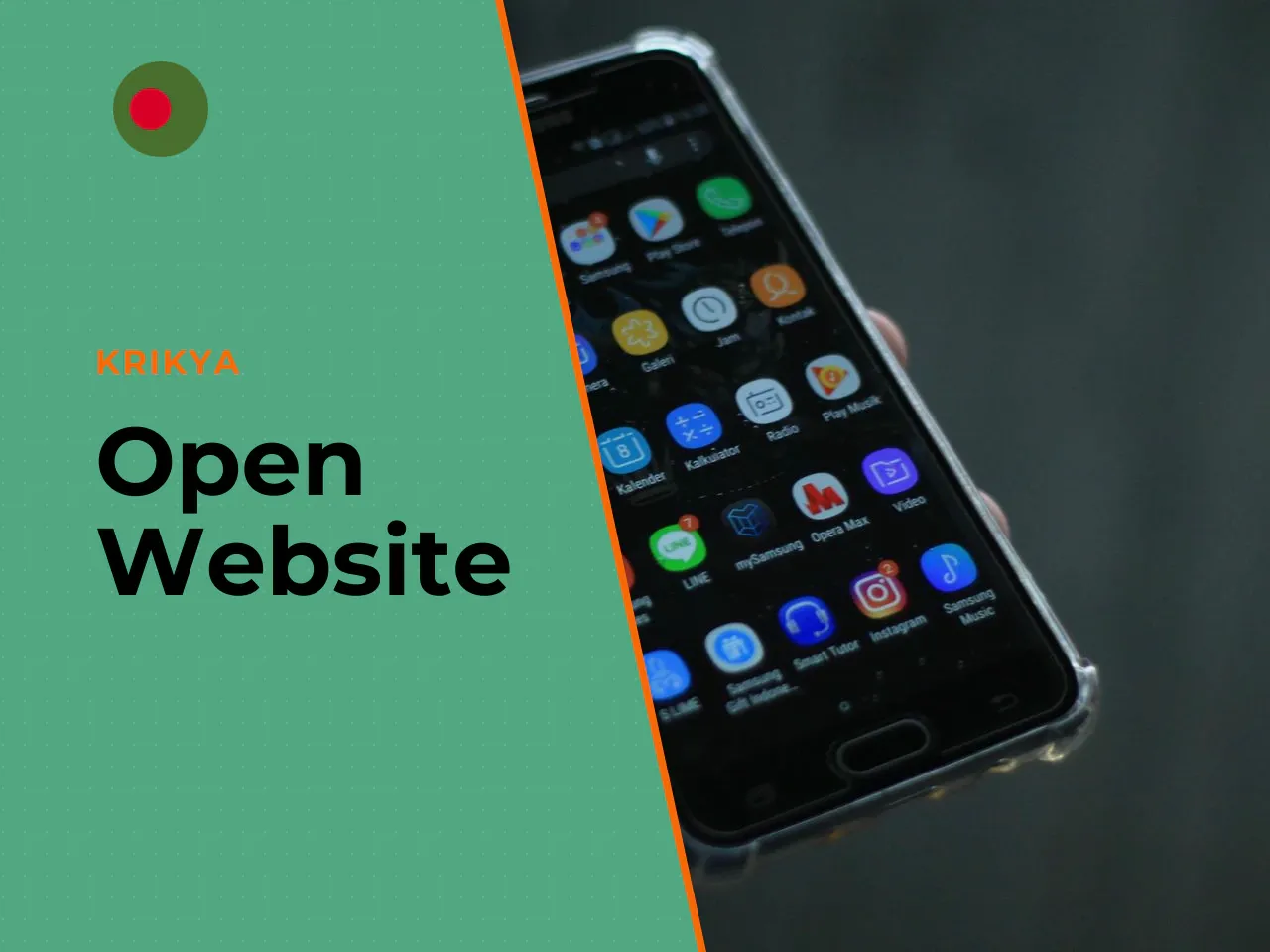 **How to install the Krikya APK on Android:** 1. Open the official Krikya website in your mobile browser. 2. Tap the **"Download App"** banner or navigate to the app-download section. 3. The APK file 